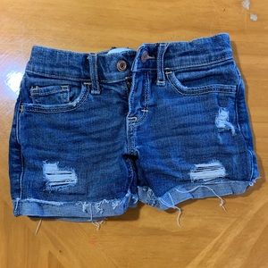 Abercrombie Distressed Denim Jean Shorts